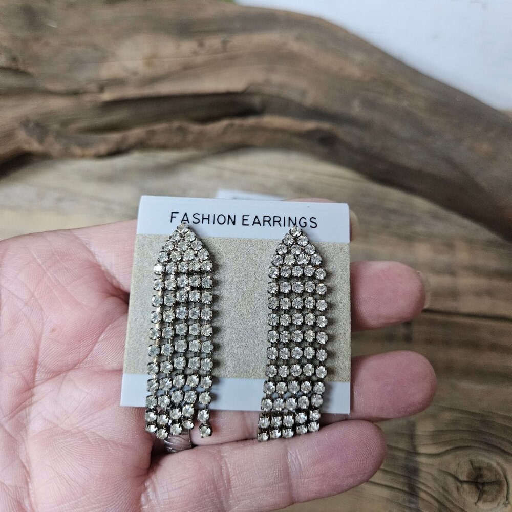 Fashion Rhinestone Earring Bundle - Picture 3 of 5